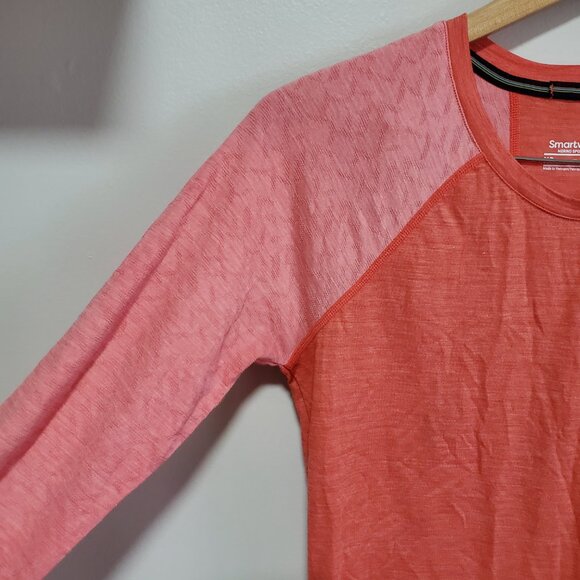 SMARTWOOL Merino Sport 150 Long Sleeve Base Layer Top Shirt Breathable Womens XS - Picture 4 of 12